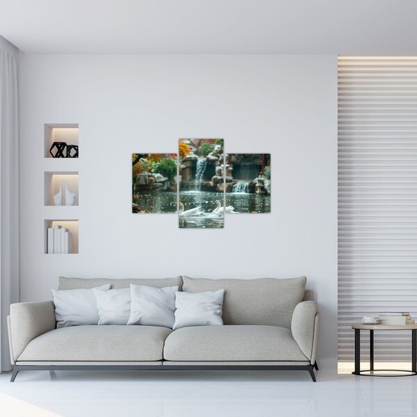 Tablou - iaz asiatic (90x60 cm)