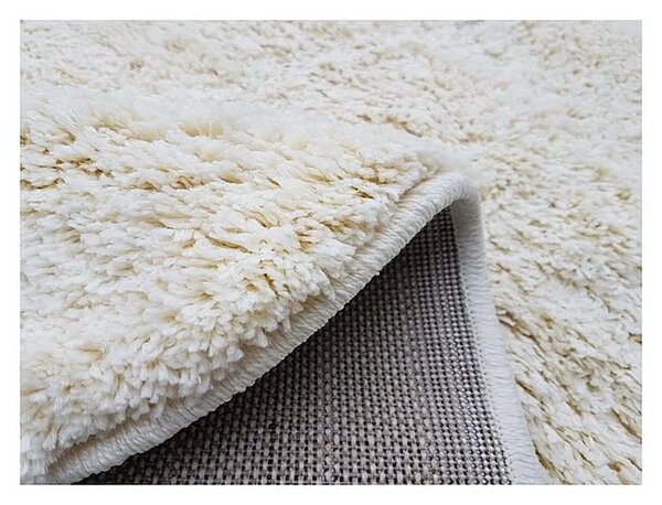 Set 3 Covoare Fantasy 12500-10, Alb: 2 buc. 60x110 cm, 1 buc. 120x170 cm. Alb, Dreptunghi, Set
