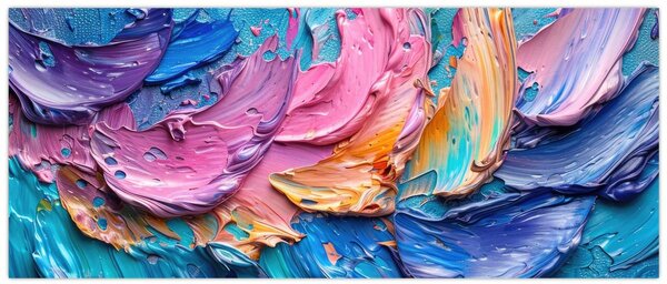 Tablou - Pictură în ulei (120x50 cm)