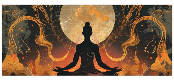 Tablou - Meditație (120x50 cm)