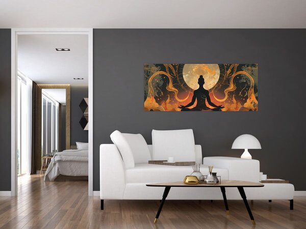 Tablou - Meditație (120x50 cm)