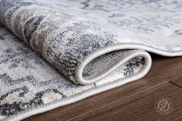 Covor Sufragerie Colectia PALERMO, Model 41 EKE, Gri ,120 x 70 cm 120 x 170
