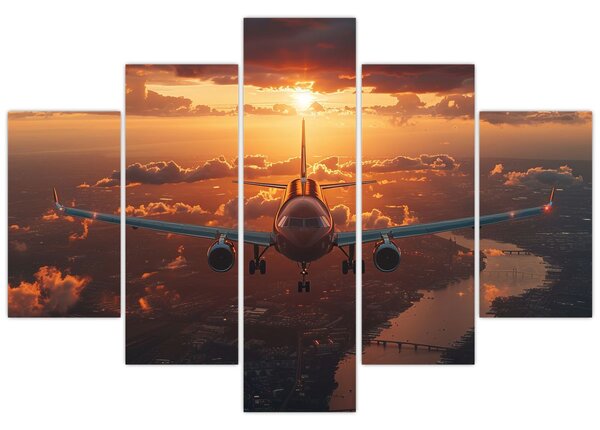 Tablou - Avion de transport (150x105 cm)