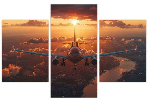 Tablou - Avion de transport (90x60 cm)