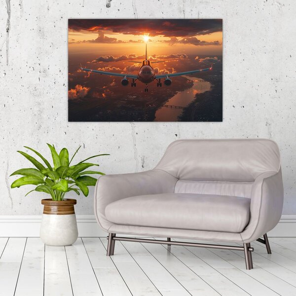 Tablou - Avion de transport (90x60 cm)