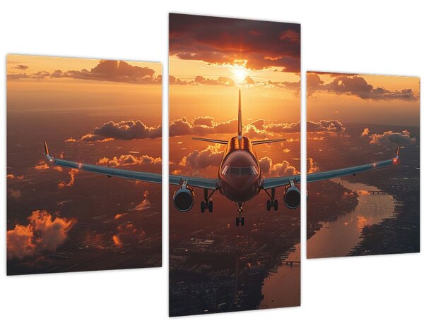 Tablou - Avion de transport (90x60 cm)