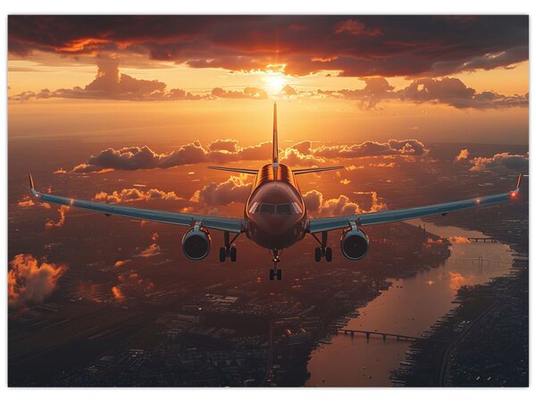 Tablou - Avion de transport (70x50 cm)