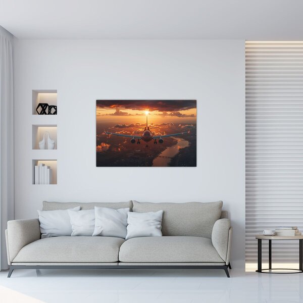 Tablou - Avion de transport (90x60 cm)