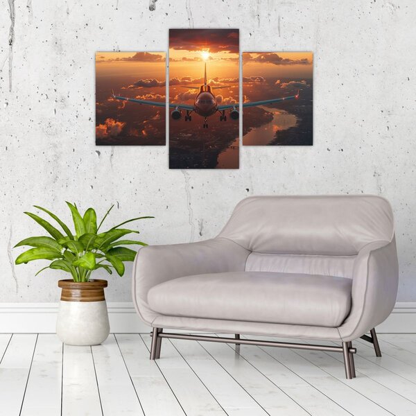 Tablou - Avion de transport (90x60 cm)