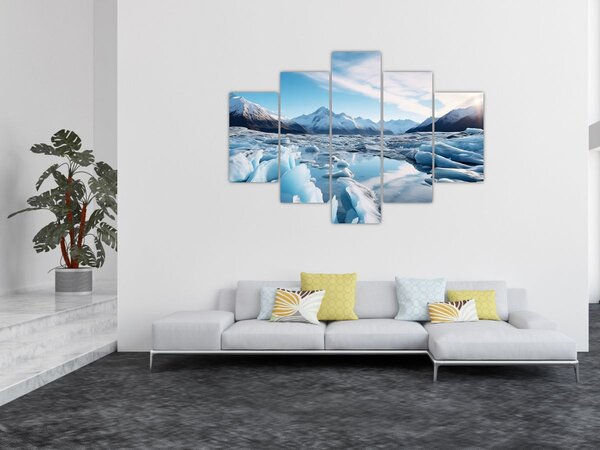 Tablou - Formațiuni glaciare (150x105 cm)