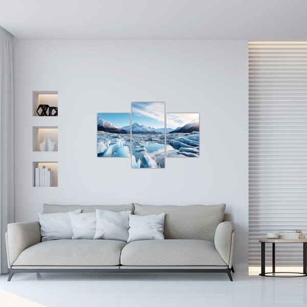 Tablou - Formațiuni glaciare (90x60 cm)