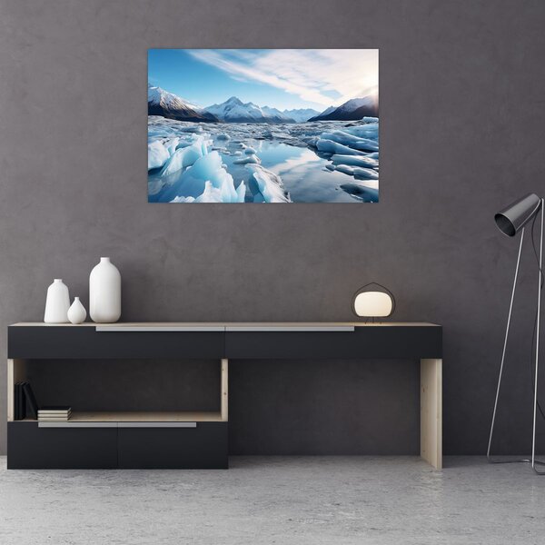Tablou - Formațiuni glaciare (90x60 cm)