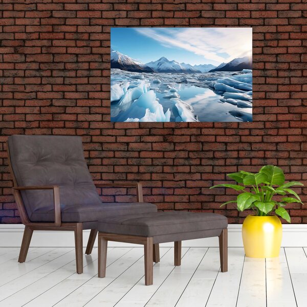 Tablou - Formațiuni glaciare (90x60 cm)