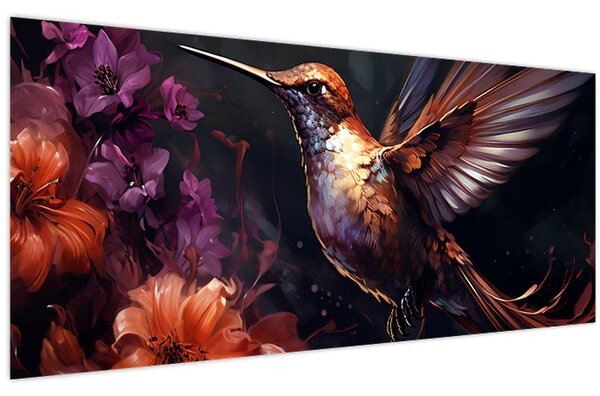 Tablou - Colibri (120x50 cm)