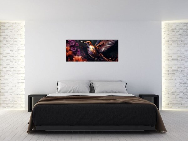 Tablou - Colibri (120x50 cm)