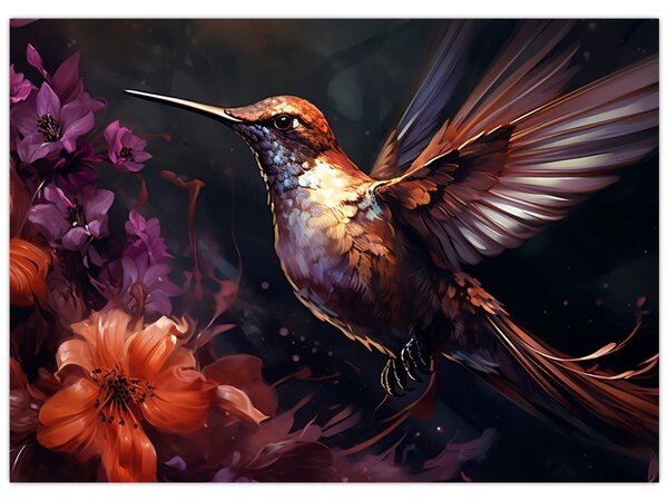Tablou - Colibri (70x50 cm)