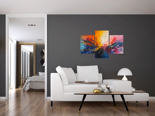 Tablou - Abstracție de culoare (90x60 cm)