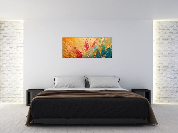 Tablou - Vopsirea câmpului (120x50 cm)