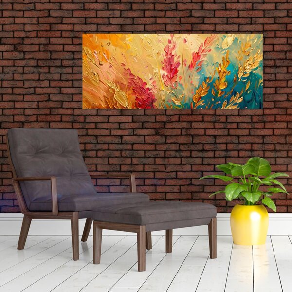 Tablou - Vopsirea câmpului (120x50 cm)