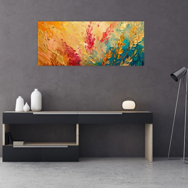 Tablou - Vopsirea câmpului (120x50 cm)