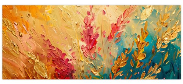 Tablou - Vopsirea câmpului (120x50 cm)
