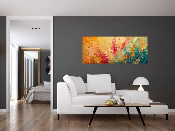 Tablou - Vopsirea câmpului (120x50 cm)
