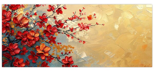 Tablou - Copac înflorit (120x50 cm)