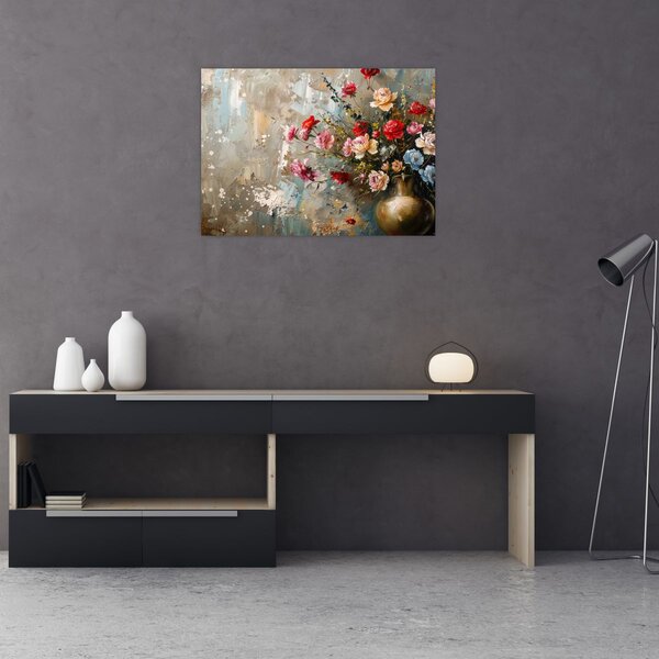 Tablou - Vaza de flori (70x50 cm)