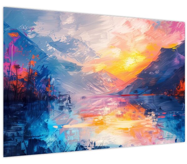 Tablou - Pictura peisajului (90x60 cm)