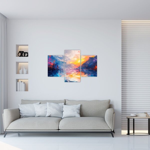 Tablou - Pictura peisajului (90x60 cm)