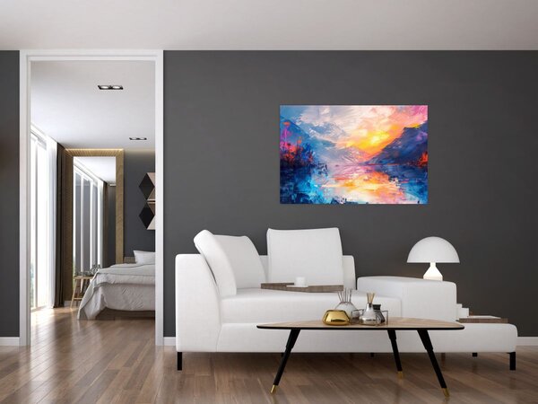 Tablou - Pictura peisajului (90x60 cm)