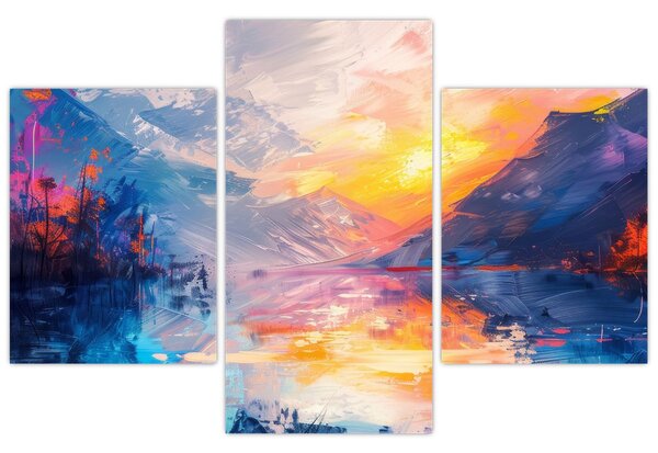 Tablou - Pictura peisajului (90x60 cm)