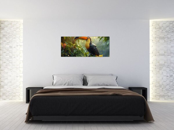 Tablou - Tukan (120x50 cm)