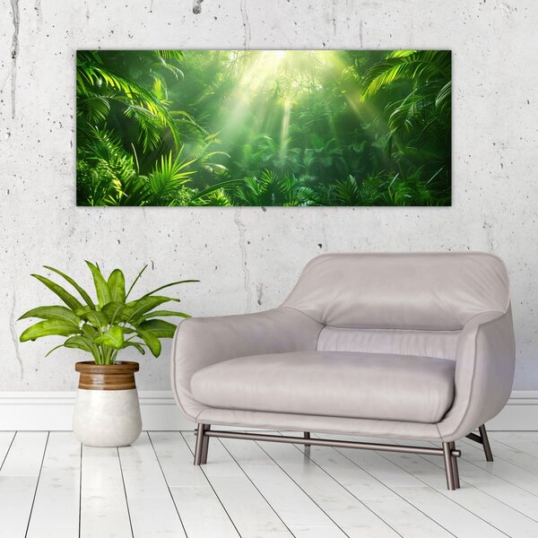Tablou - Pădurea tropicală (120x50 cm)