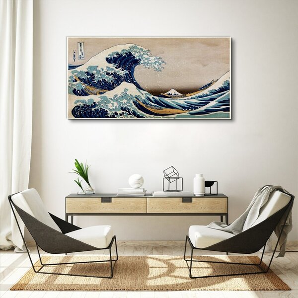 Tablou canvas Marele val Kanagawa