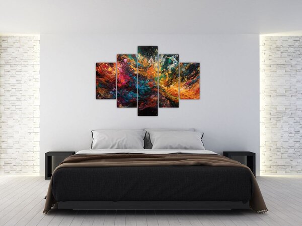 Tablou - Abstracția culorilor II. (150x105 cm)