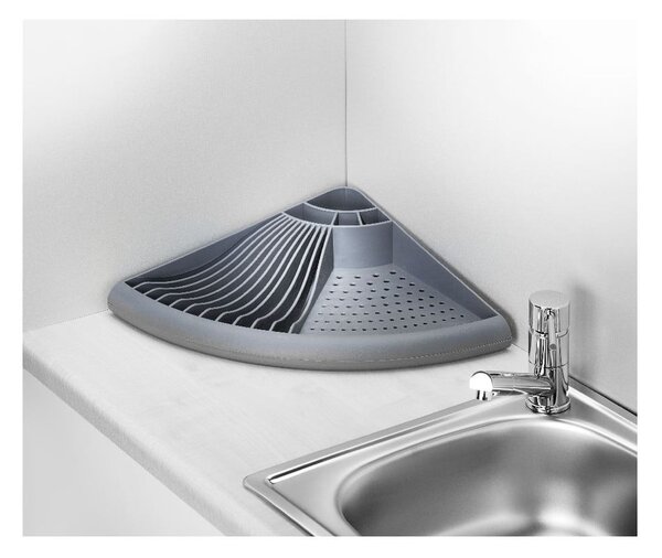 Suport de colț pentru scurs vase Wenko Dish