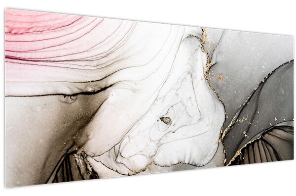 Tablou - Cerneală de marmură (120x50 cm)