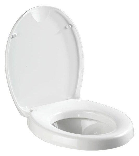 Capac WC pentru seniori Wenko Secura, 43,5 x 37 cm