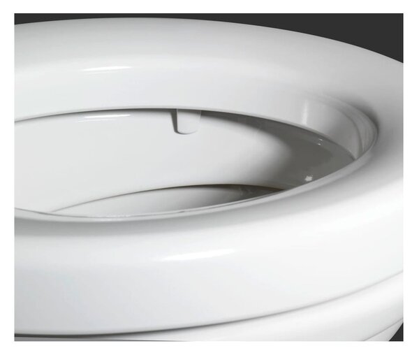 Capac WC pentru seniori Wenko Secura, 43,5 x 37 cm