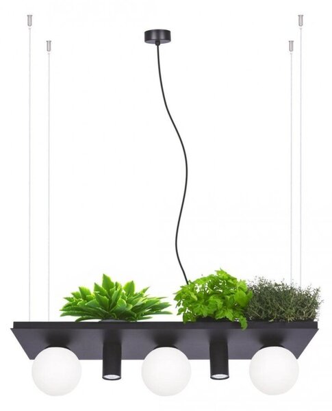 Lustra suspendata cu suport pentru plante PLANT SHELF