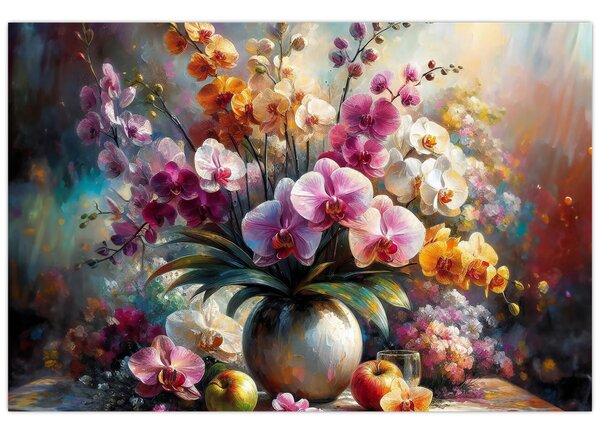 Tablou - Vas de flori II. (90x60 cm)