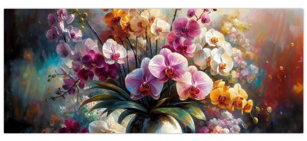 Tablou - Vas de flori II. (120x50 cm)