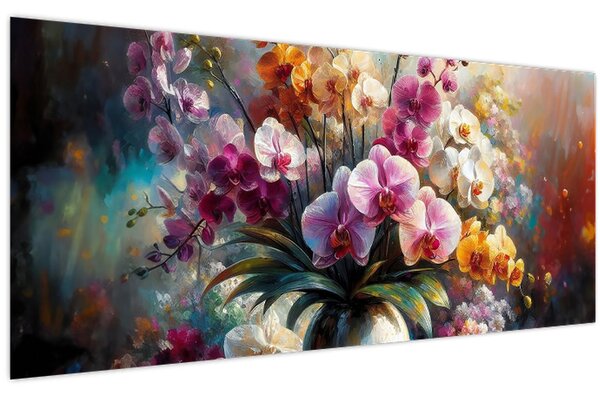 Tablou - Vas de flori II. (120x50 cm)