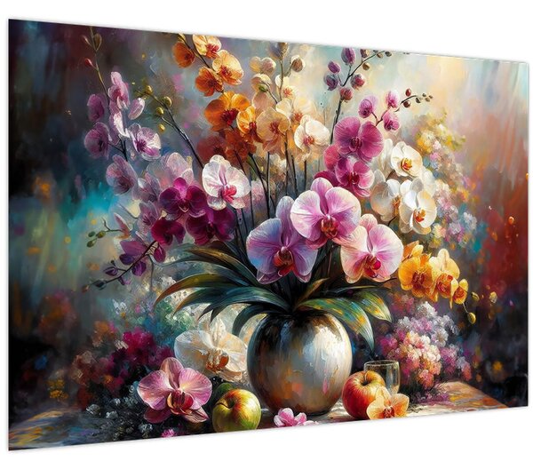 Tablou - Vas de flori II. (90x60 cm)