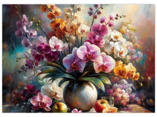 Tablou - Vas de flori II. (70x50 cm)