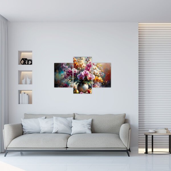 Tablou - Vas de flori II. (90x60 cm)