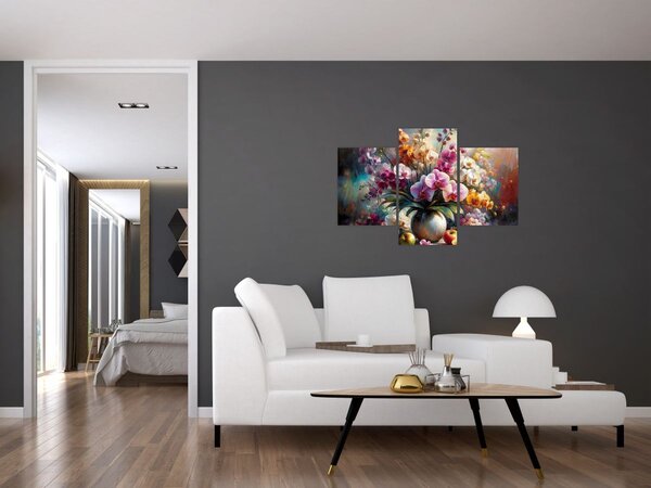 Tablou - Vas de flori II. (90x60 cm)