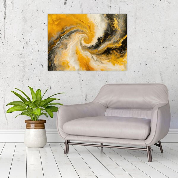 Tablou - Abstractizare în spirală (70x50 cm)