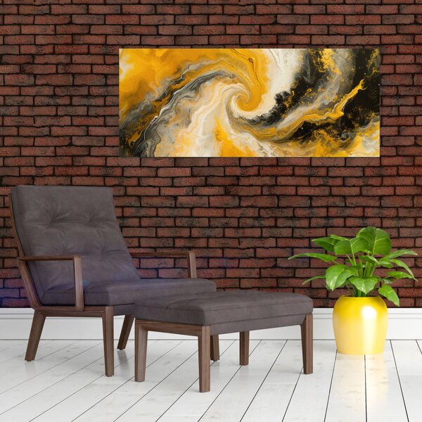 Tablou - Abstractizare în spirală (120x50 cm)